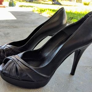 Stuart Weitzman black high heels